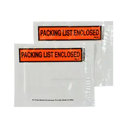 Packing List Envelope