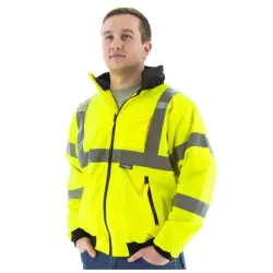 Hi-Vis Bomber Jacket - Removable Liner