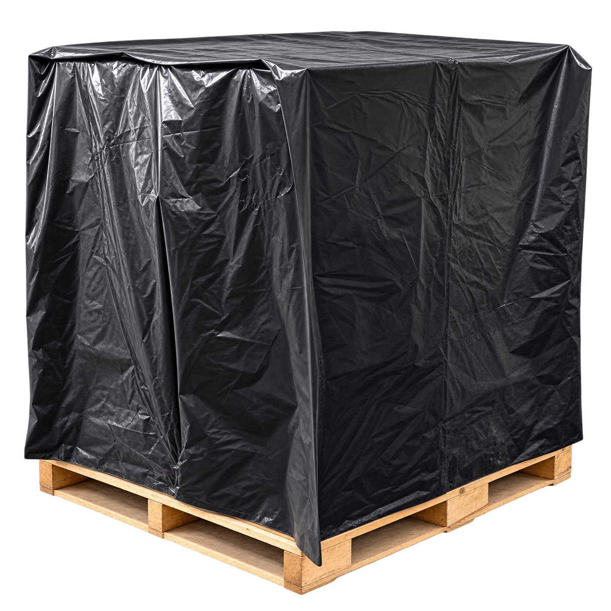 3 Mil Black Pallet Covers